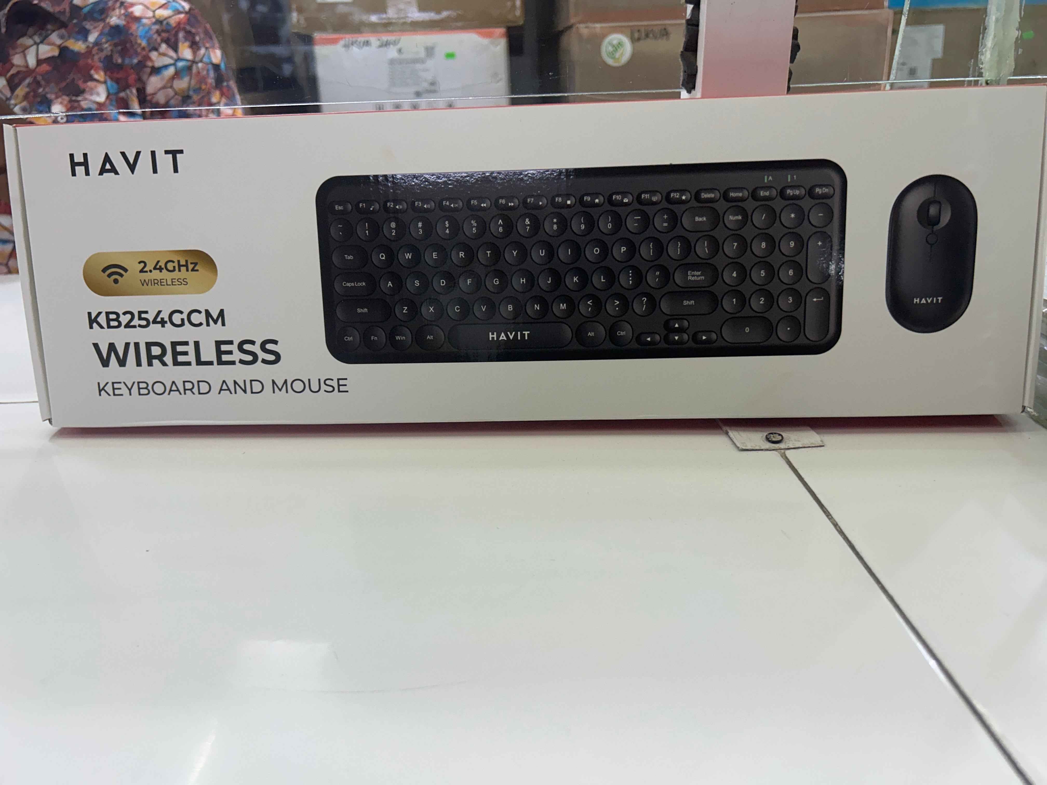 HAVIT WIRELESS KEYBOARD AND MOUSE KB254