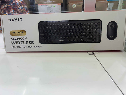 HAVIT WIRELESS KEYBOARD AND MOUSE KB254