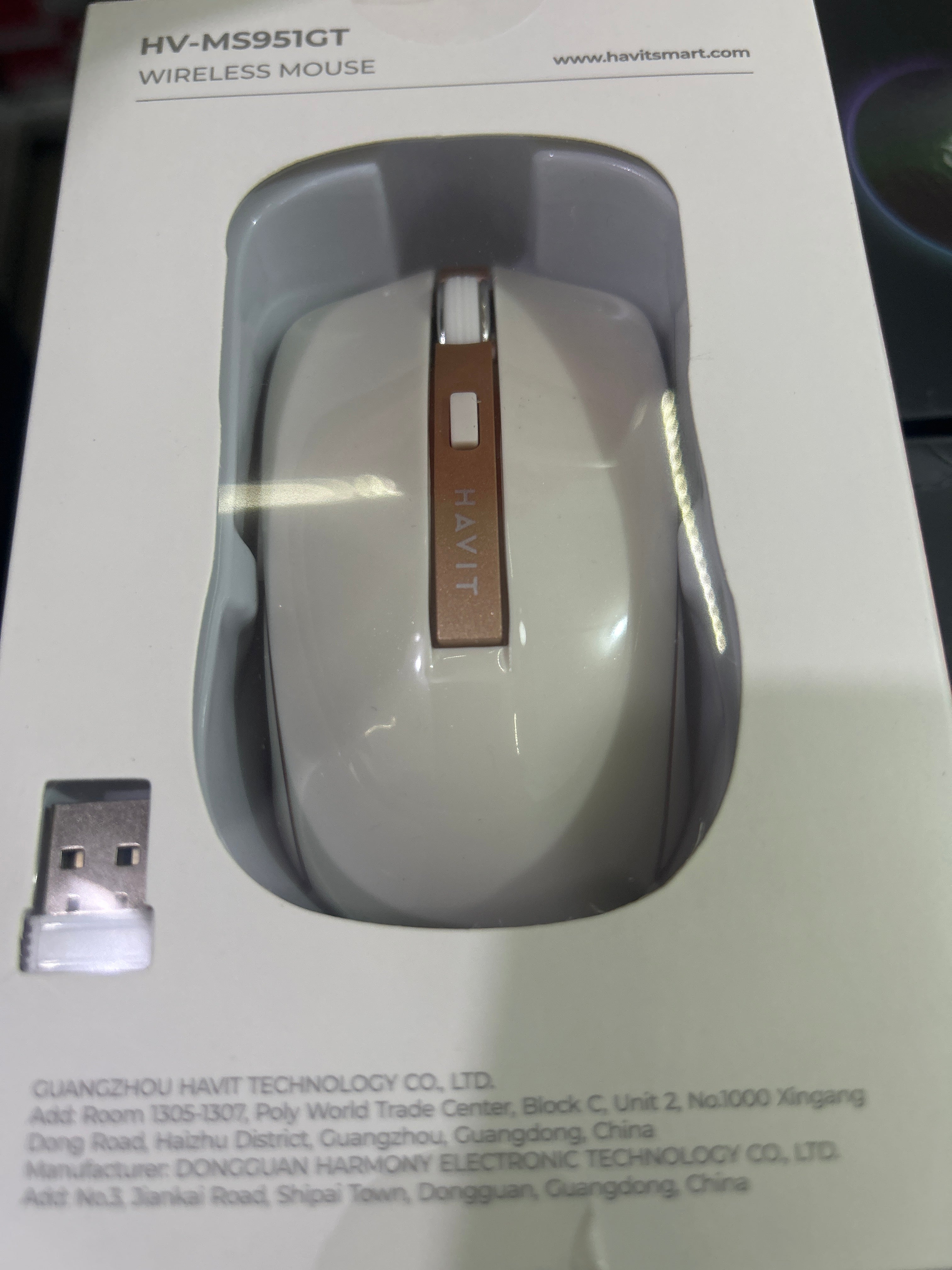 HAVIT Wireless Mouse - Ergonomic and High-Precision Wireless Connectivity