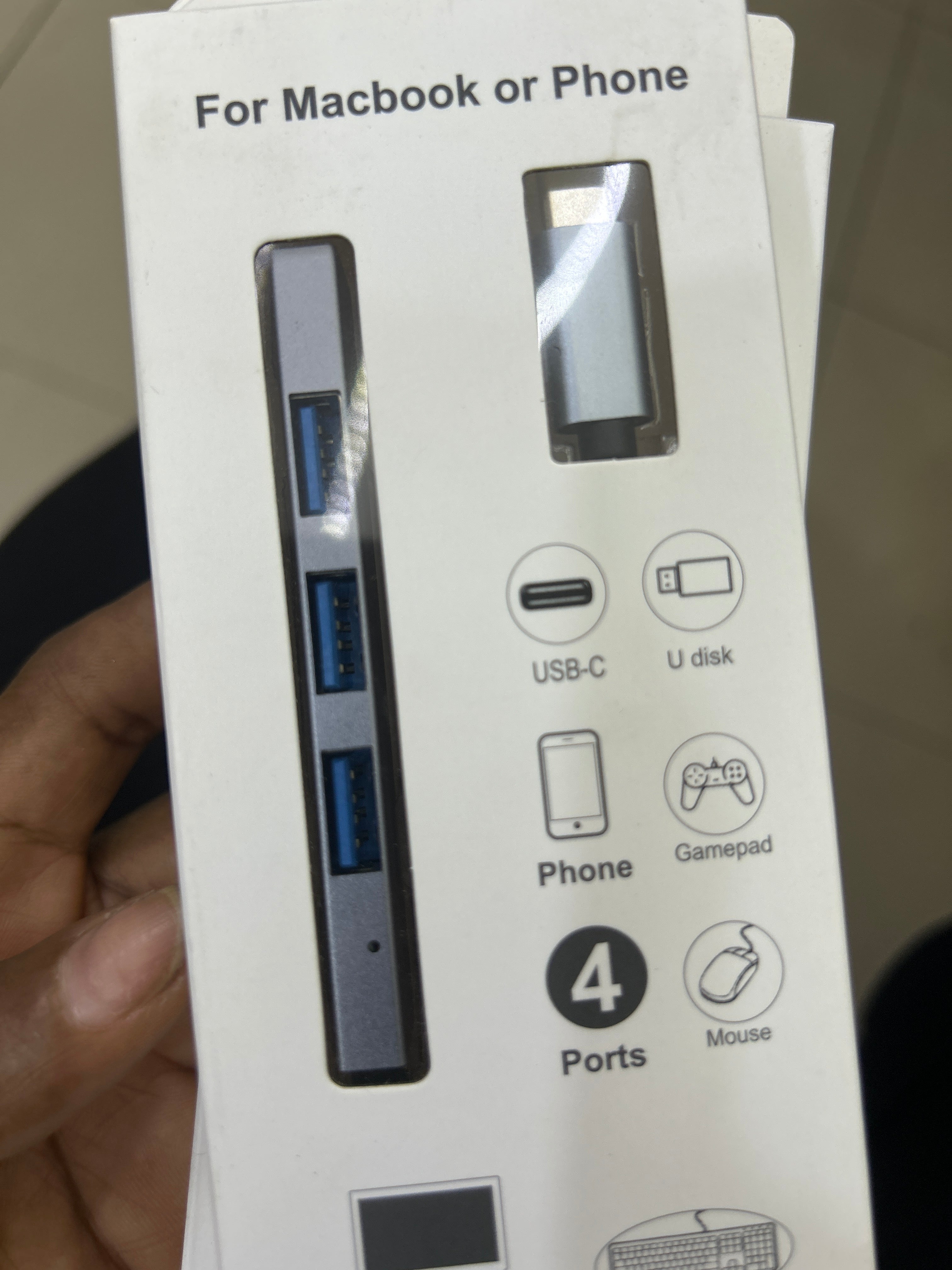 TYPEC TO USB HUB 4PORTS