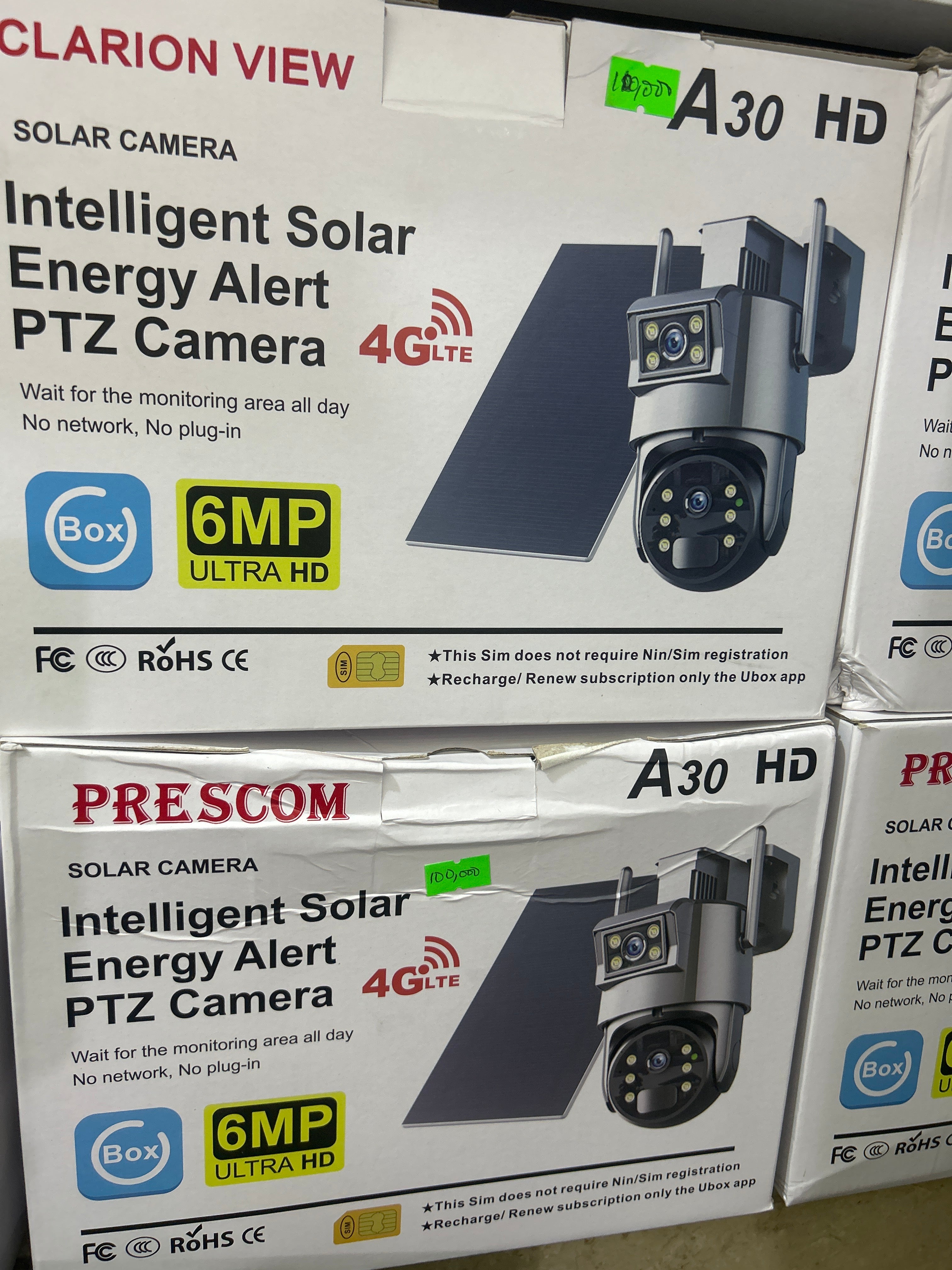 PTZ Dual Lens Solar Camera