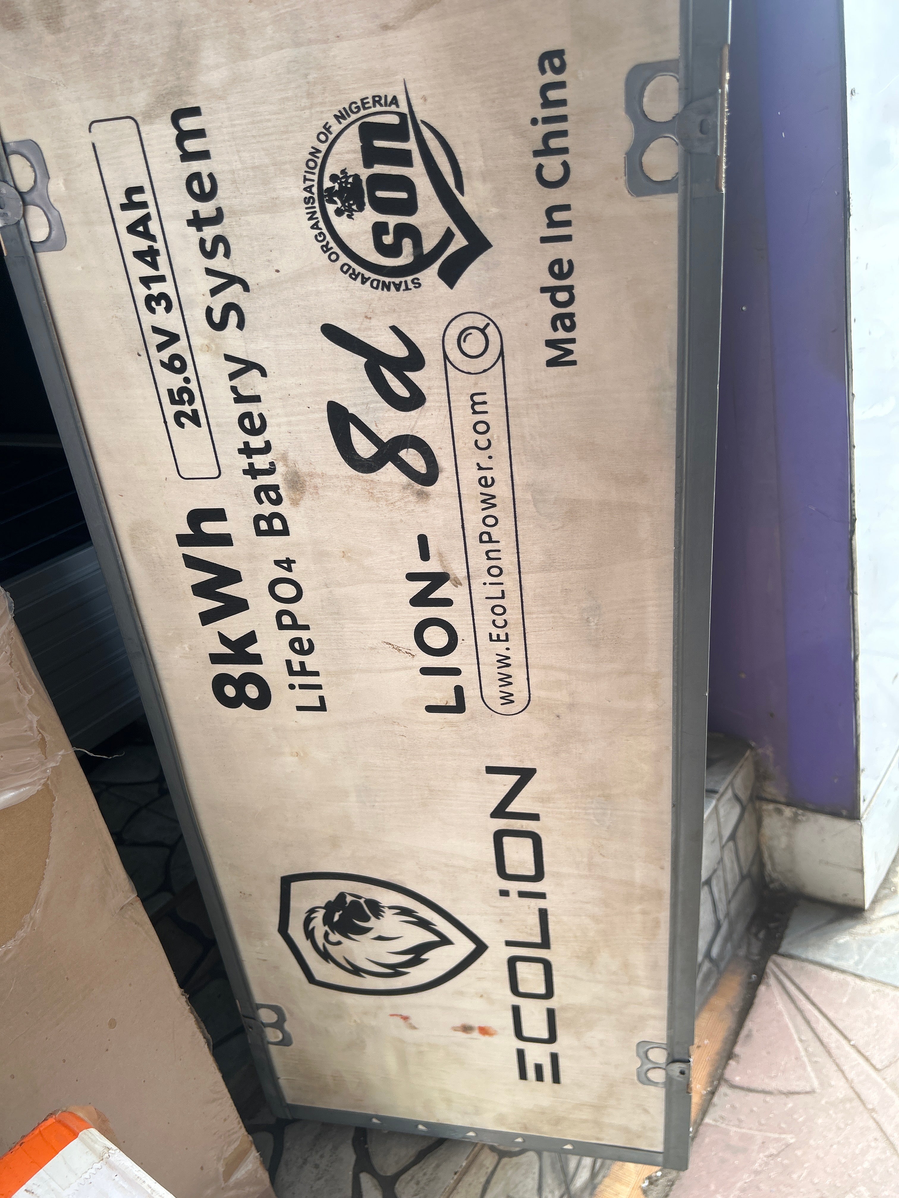 ECOLiON 8KWH/24V LITHIUM BATTERY
