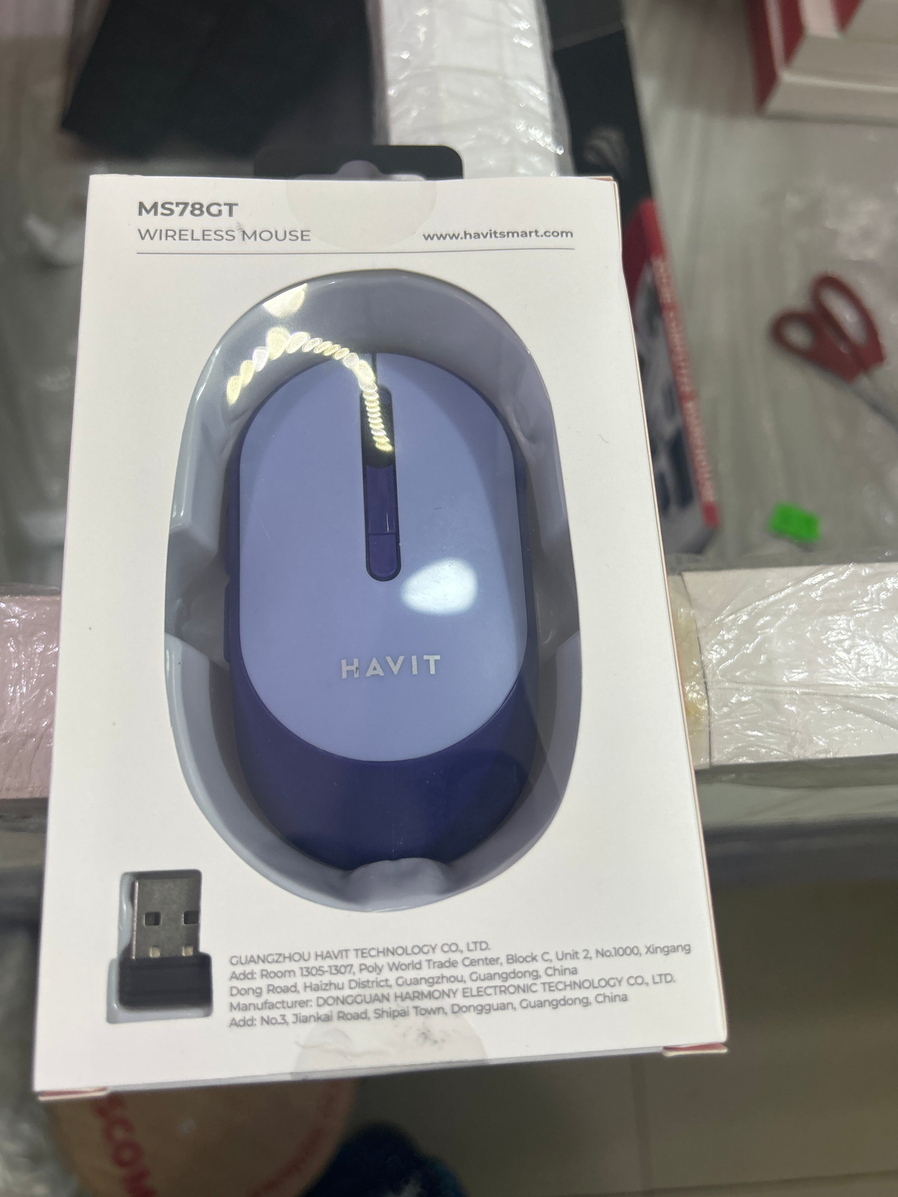 HAVIT Wireless Mouse - Ergonomic and High-Precision Wireless Connectivity