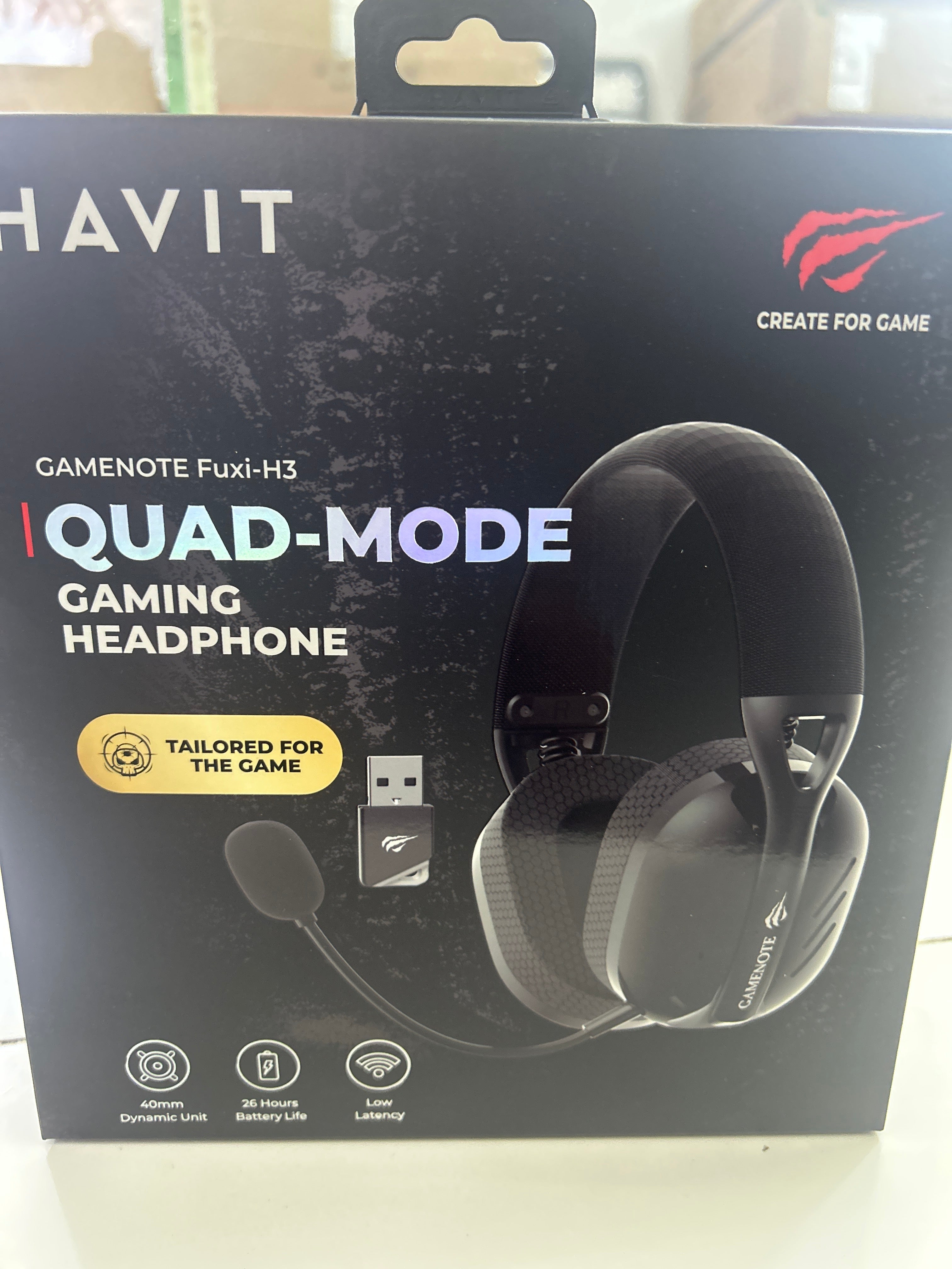 HAVIT GAMENOTE FUXI-H3 WITH MIC