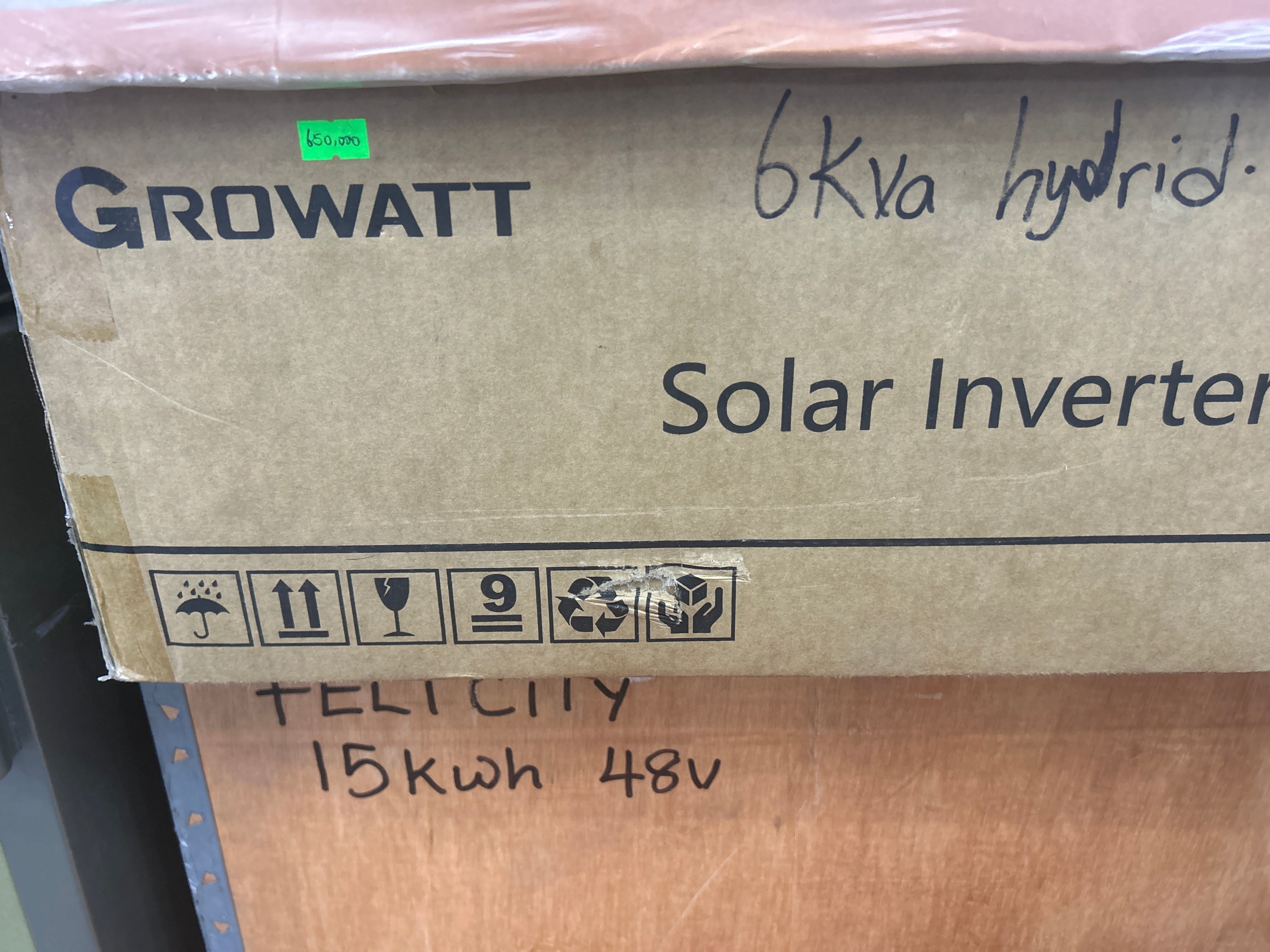 Growatt 6kva 48v hybrid inverter