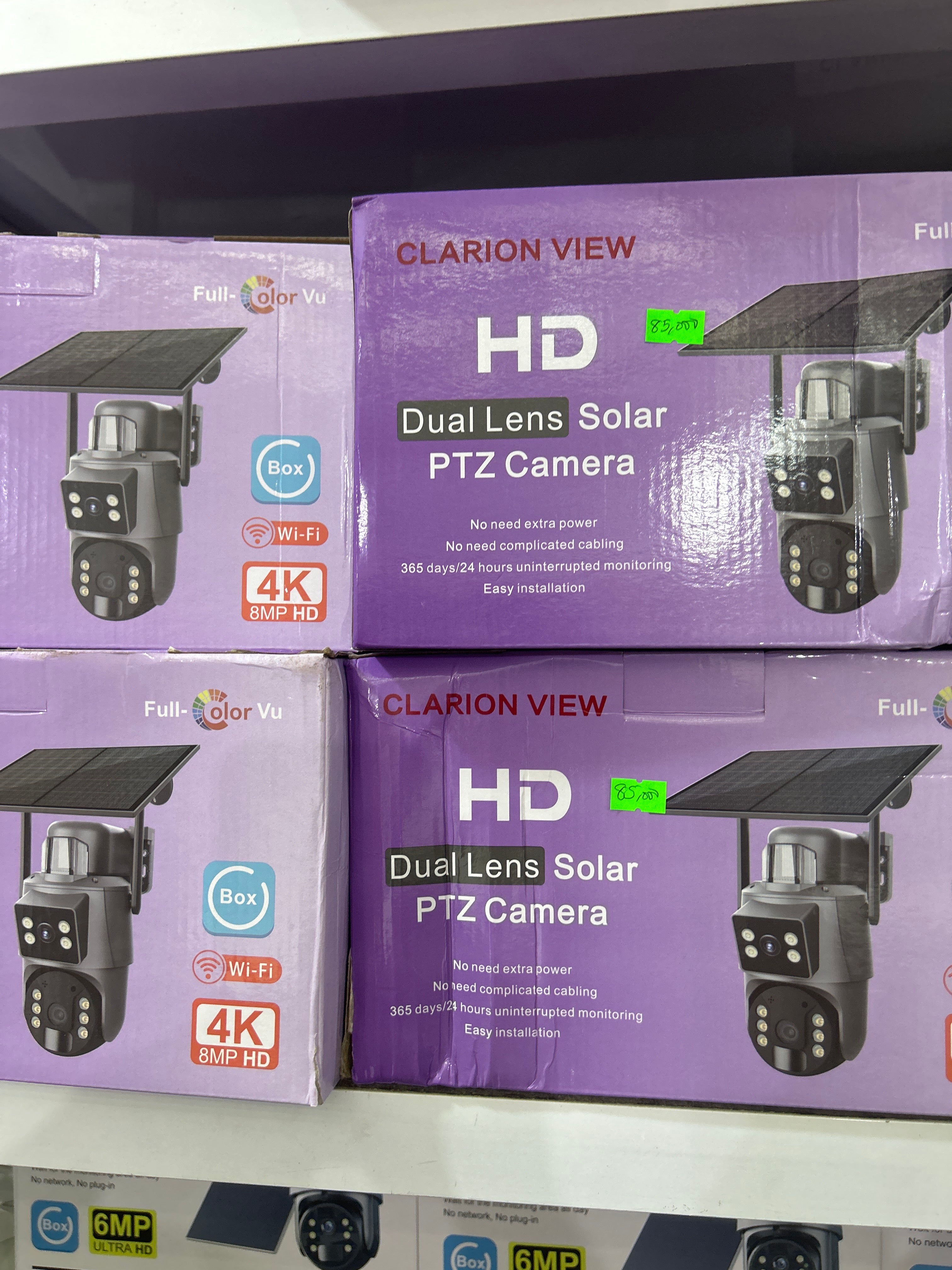 PTZ Dual Lens Solar Camera