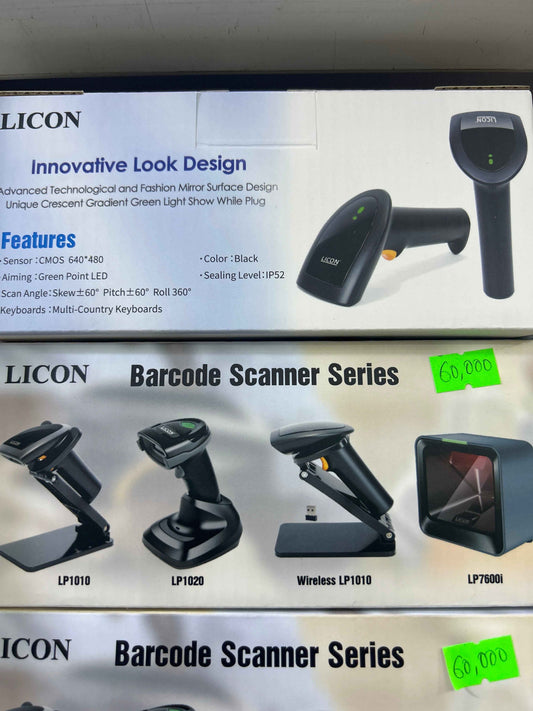 LICON WIRELESS HAND HELD BARCODE SCANNER