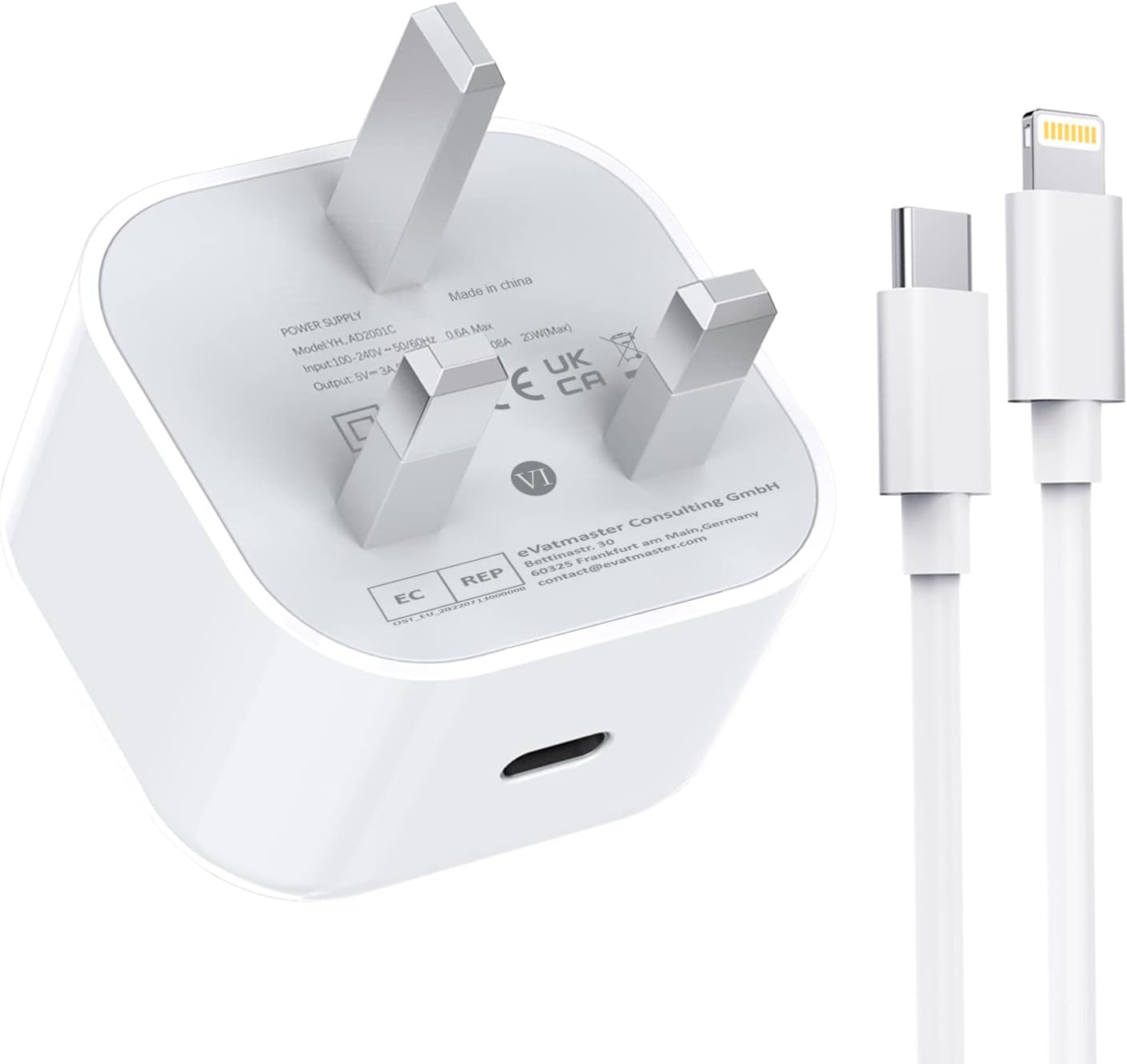 Apple Charger - Fast Charging and Durable Design for All Your Devices - Joche