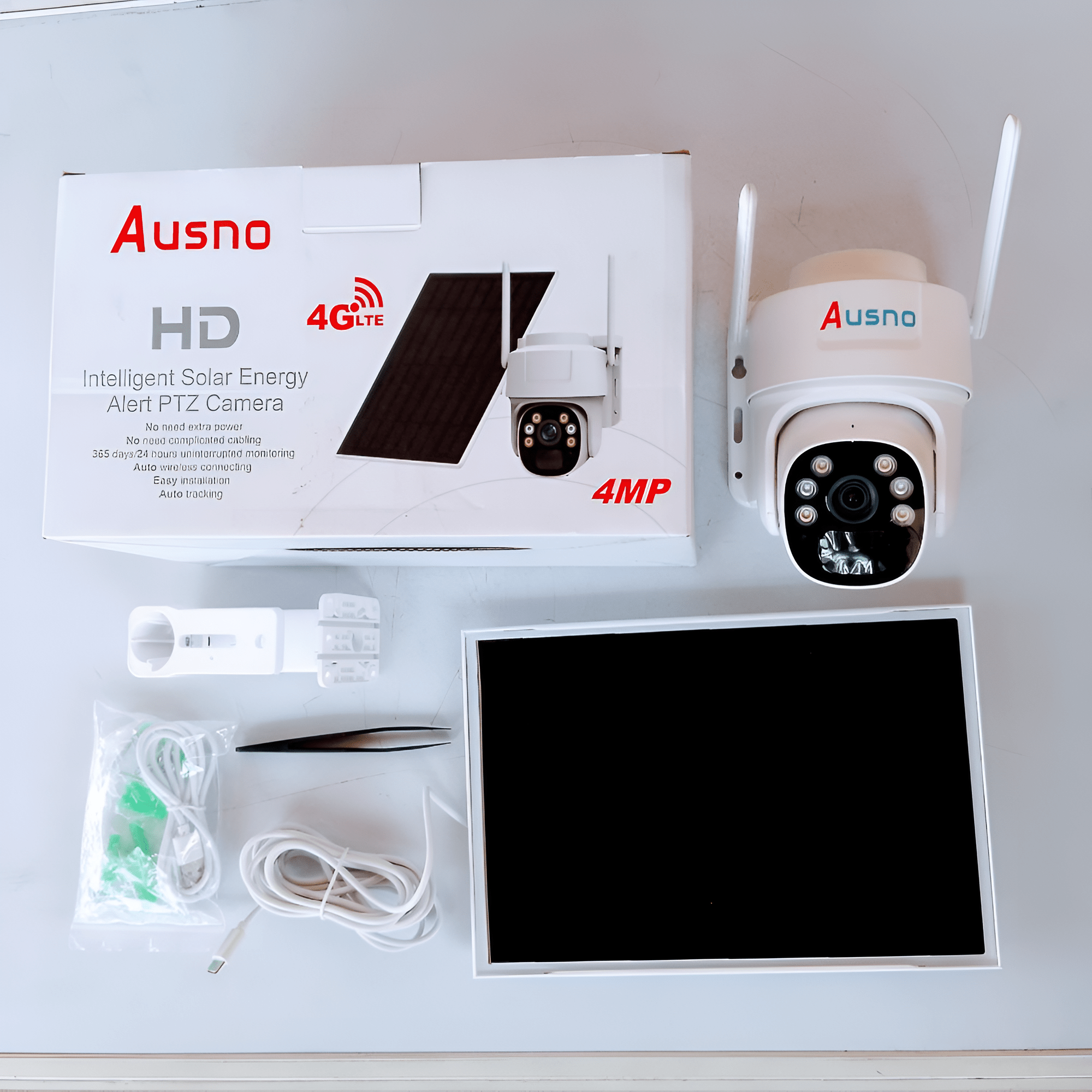 AUSNO PTZ Smart WiFi Camera – 360° Wireless Surveillance - Joche
