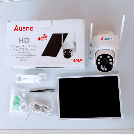 AUSNO PTZ Smart WiFi Camera – 360° Wireless Surveillance - Joche