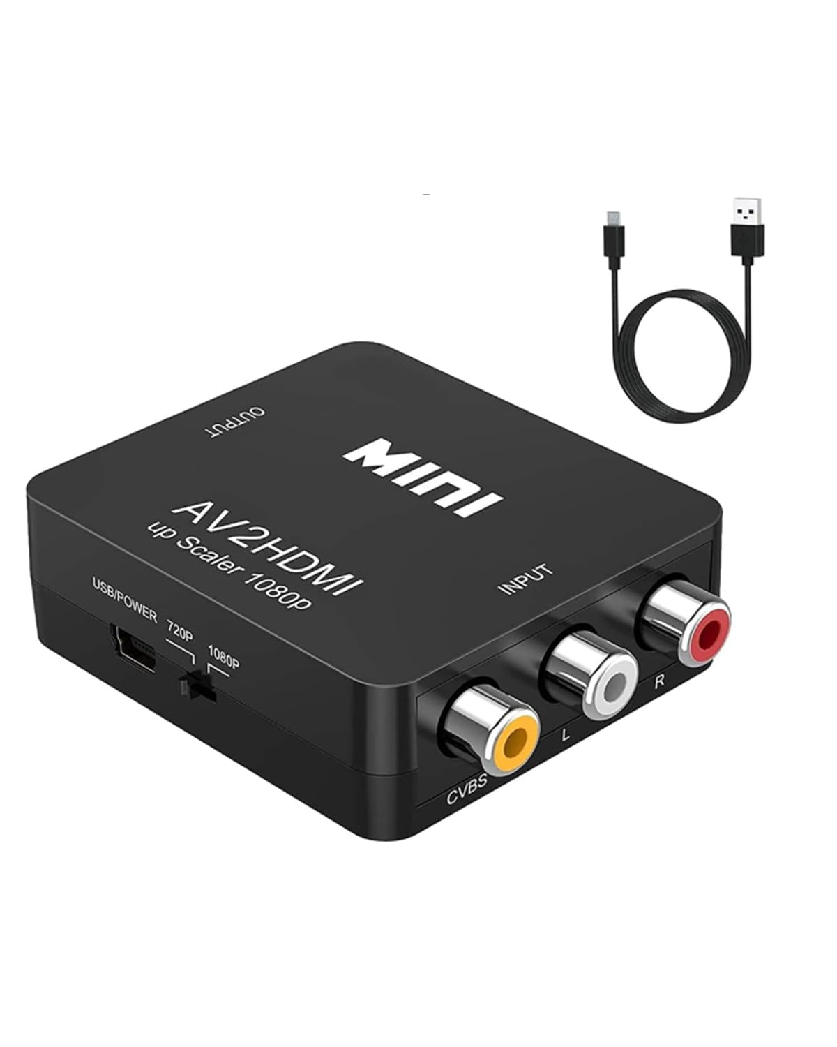 AV to HDMI Converter for Seamless Video Transfer and Easy Connectivity - Joche