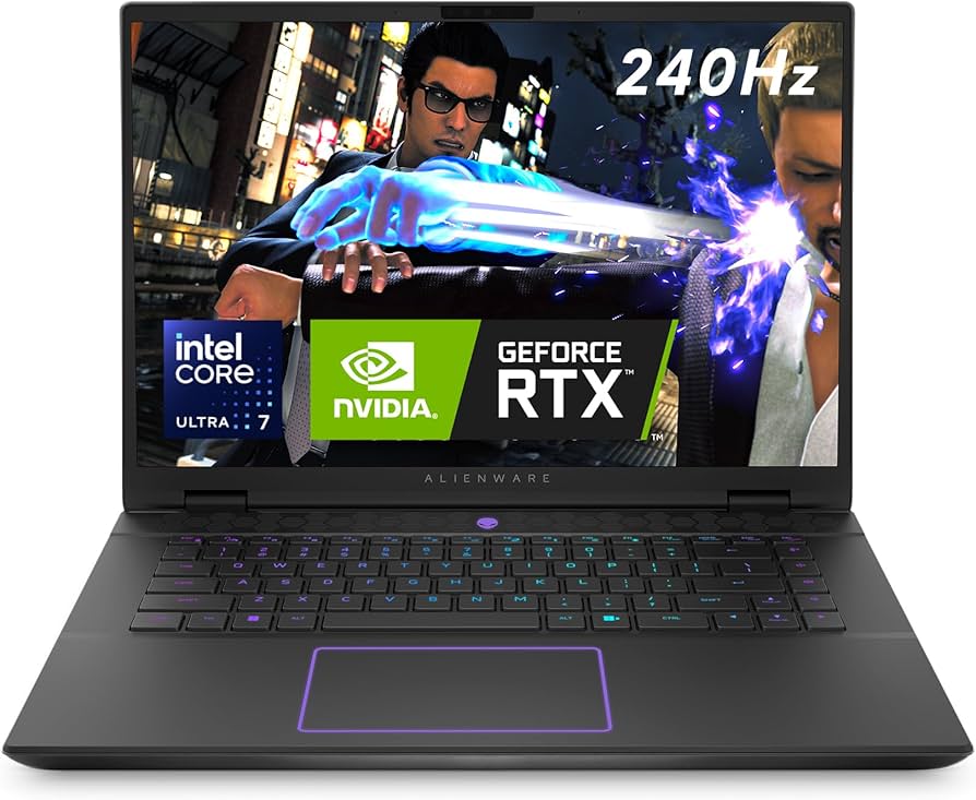 Dell Alienware M16 Gaming Laptop (R2, 16", Core Ultra 7, 16GB RAM, 1TB SSD, 8GB NVIDIA) - Joche
