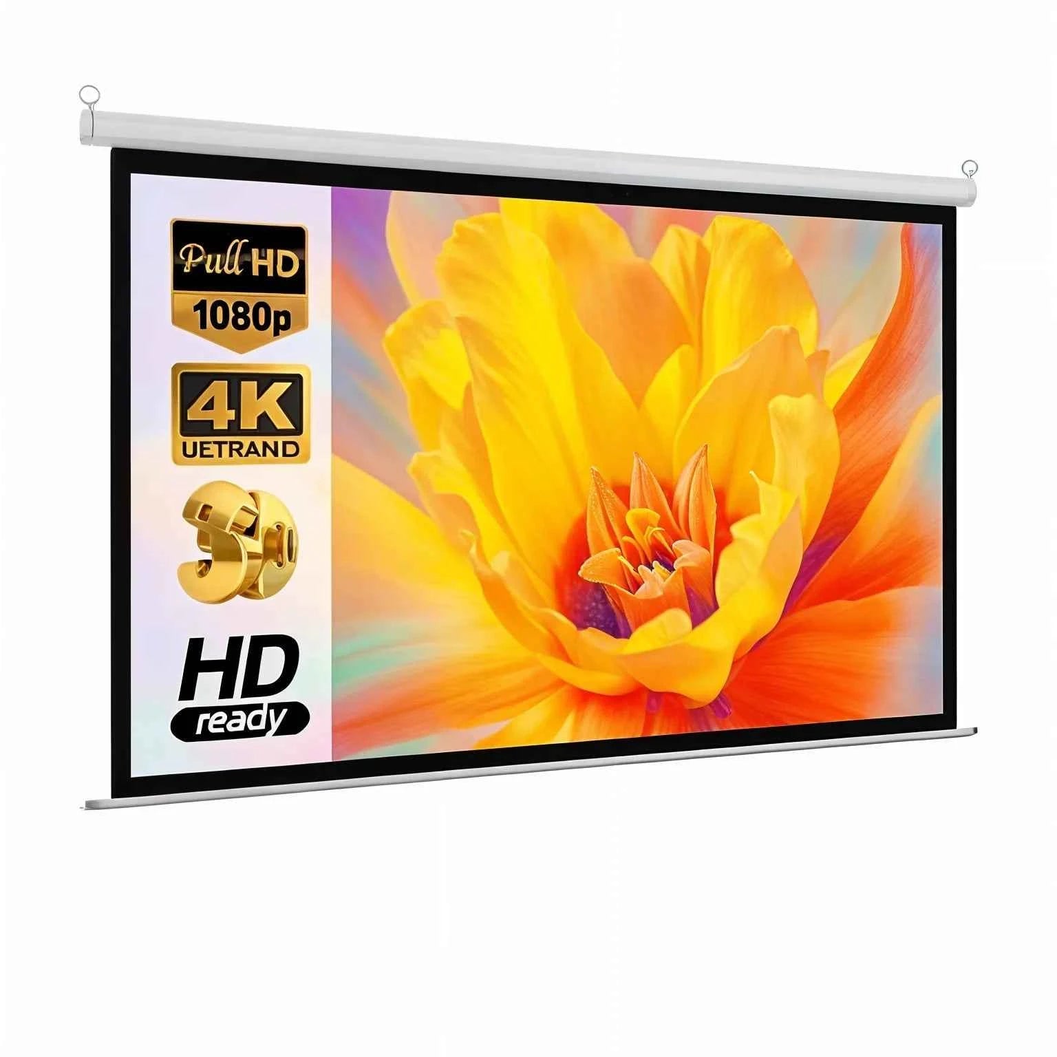 Electric Projector Screens for Ultimate Home Theater Experience - Joche