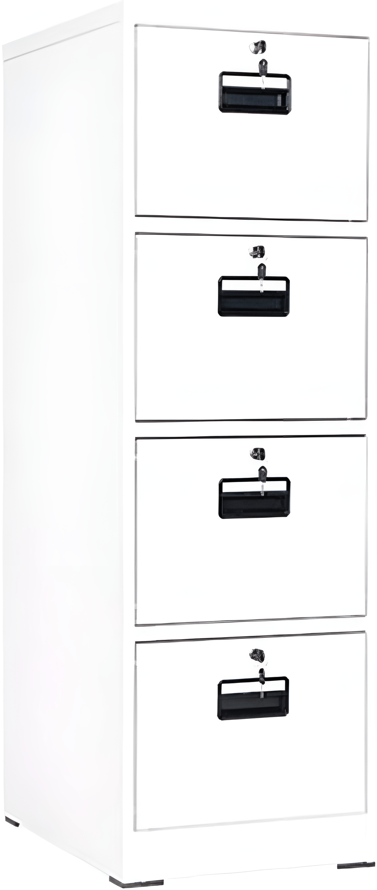 Filing Cabinet 4 - Drawer with Keys - Joche