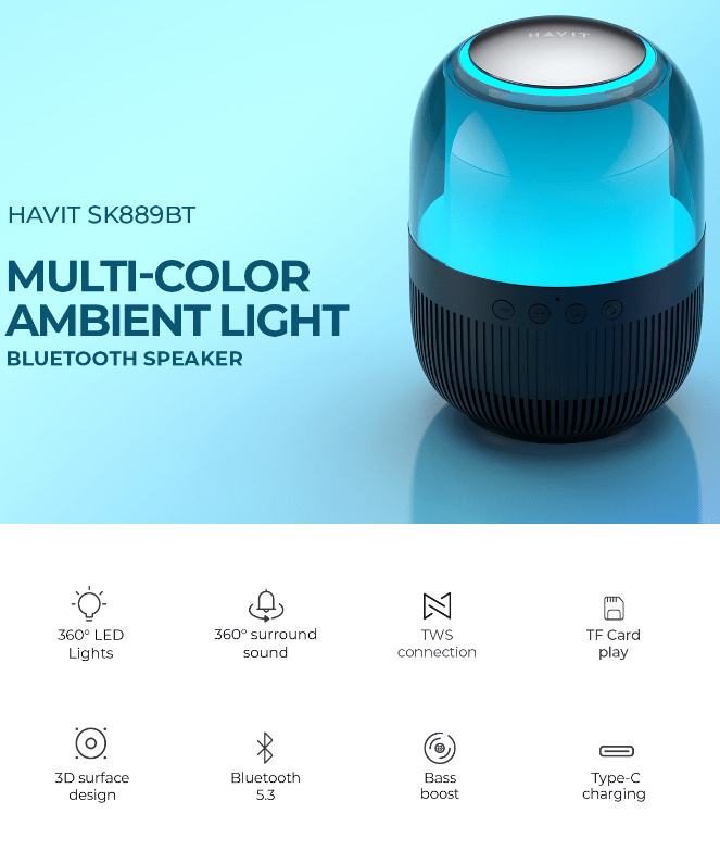 HAVIT Bluetooth Speaker SK889BT - Joche