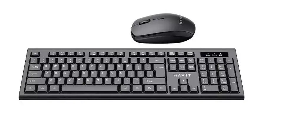 HAVIT Wireless Keyboard and Mouse Combo KB261GCM - Joche