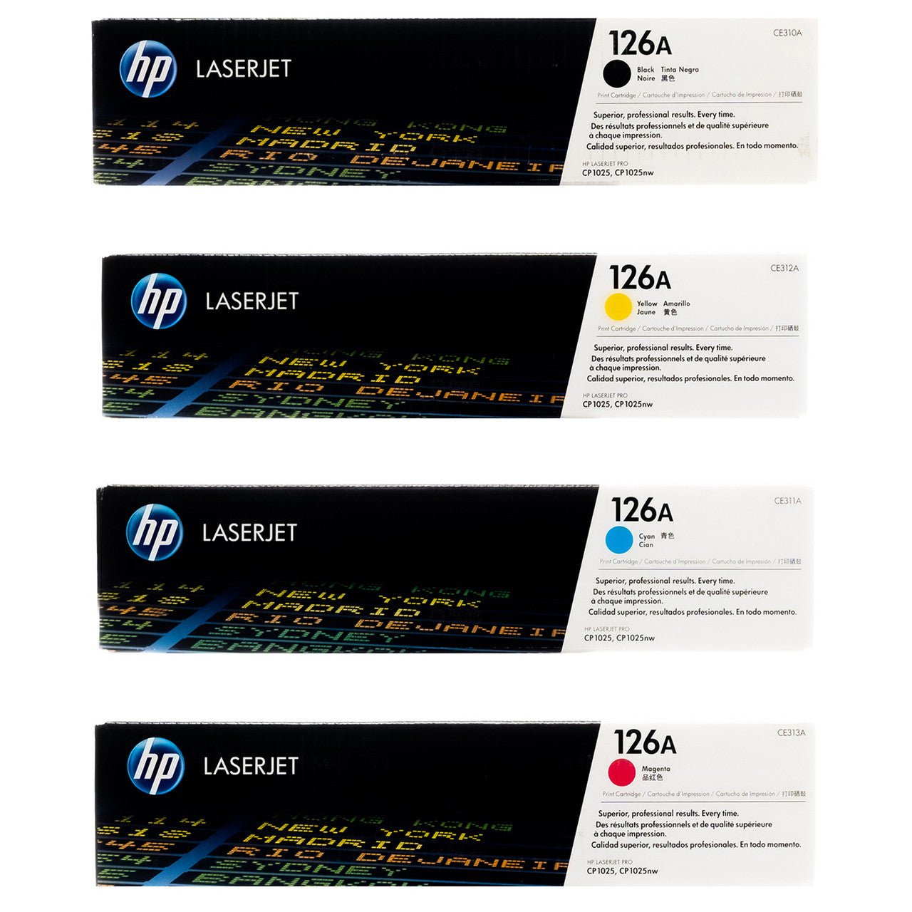 HP 100 - 199 Series Toner Cartridges - Joche