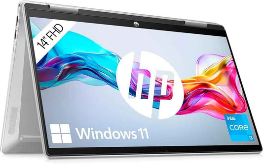 HP Pavilion x360 14" Laptop, Core i3 & i5 Processors with Touchscreen