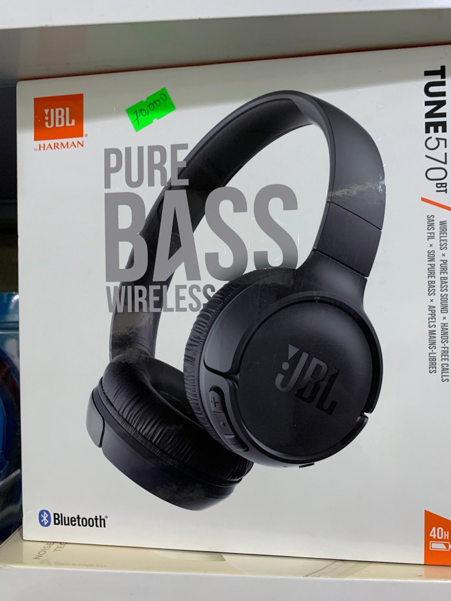 JBL Tune 570BT Wireless On-Ear Headphones – TUNE570BT - Joche