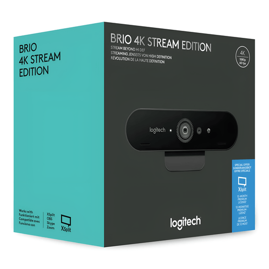 Logitech BRIO 4K Stream Edition Webcam - Joche