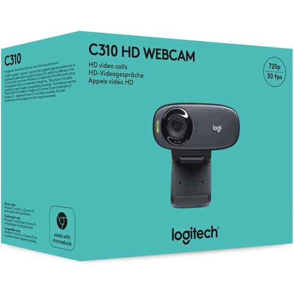 Logitech HD Webcam for Crystal Clear Video Conferencing and Streaming - Joche