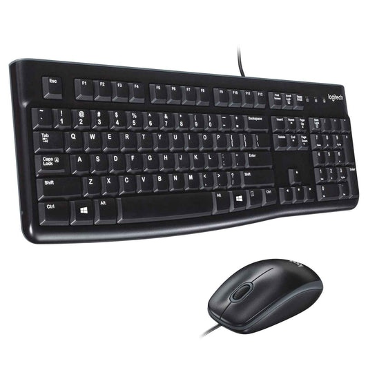 Logitech Wired Keyboard and Mouse Set