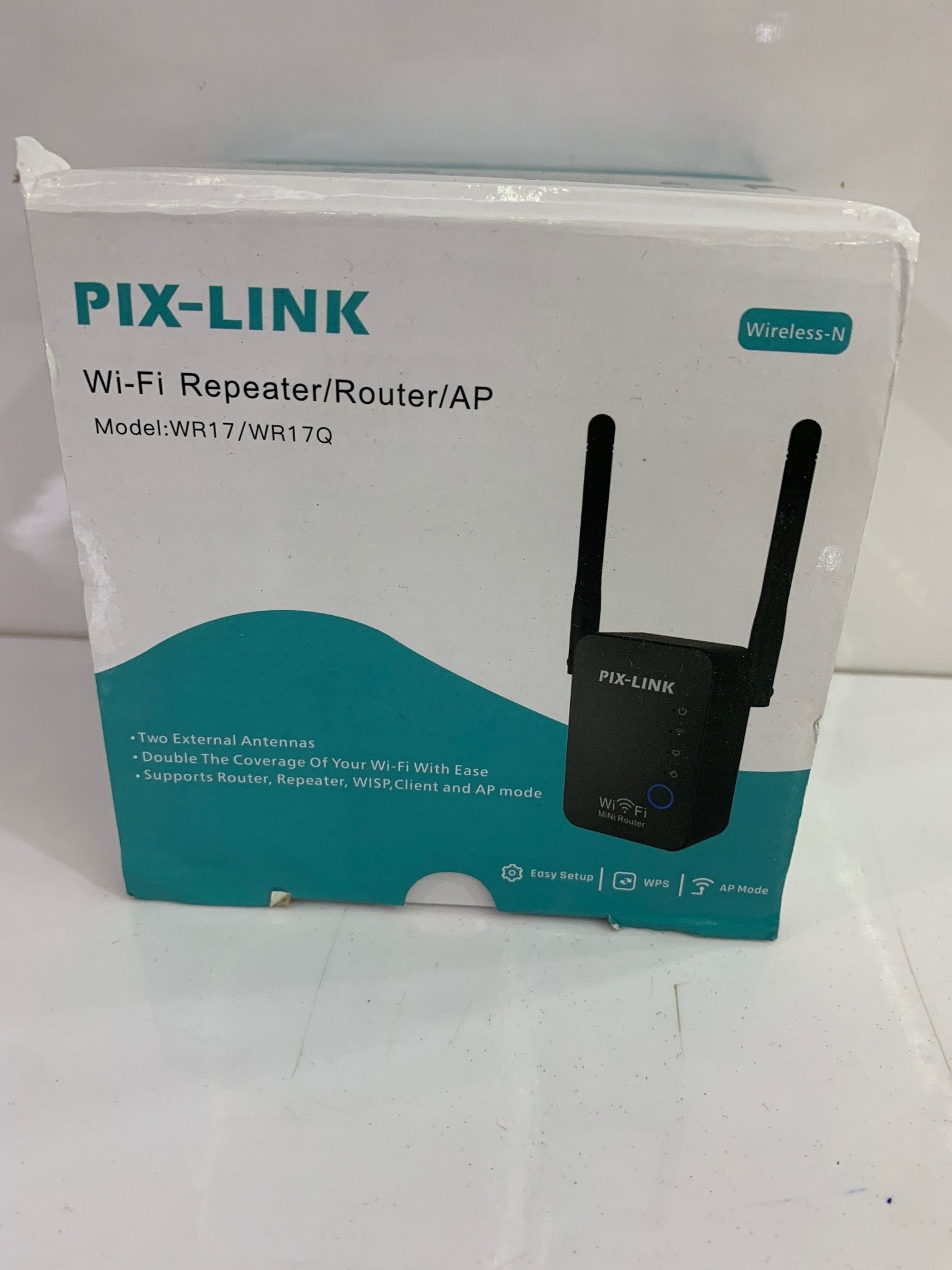PIX-LINK WiFi Repeater – Wireless Signal Booster and Range Extender - Joche