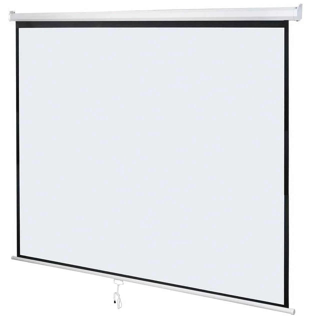 Projector Screen Manual Pull-Down