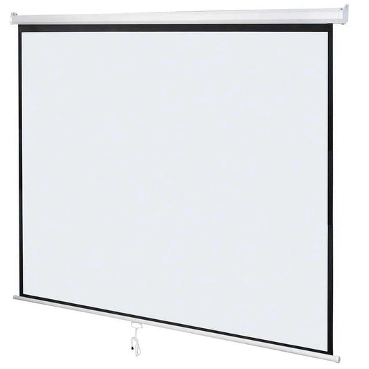 Projector Screen Manual Pull-Down