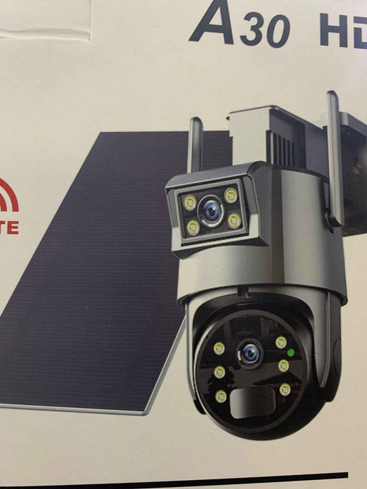 PTZ Dual Lens Solar Camera