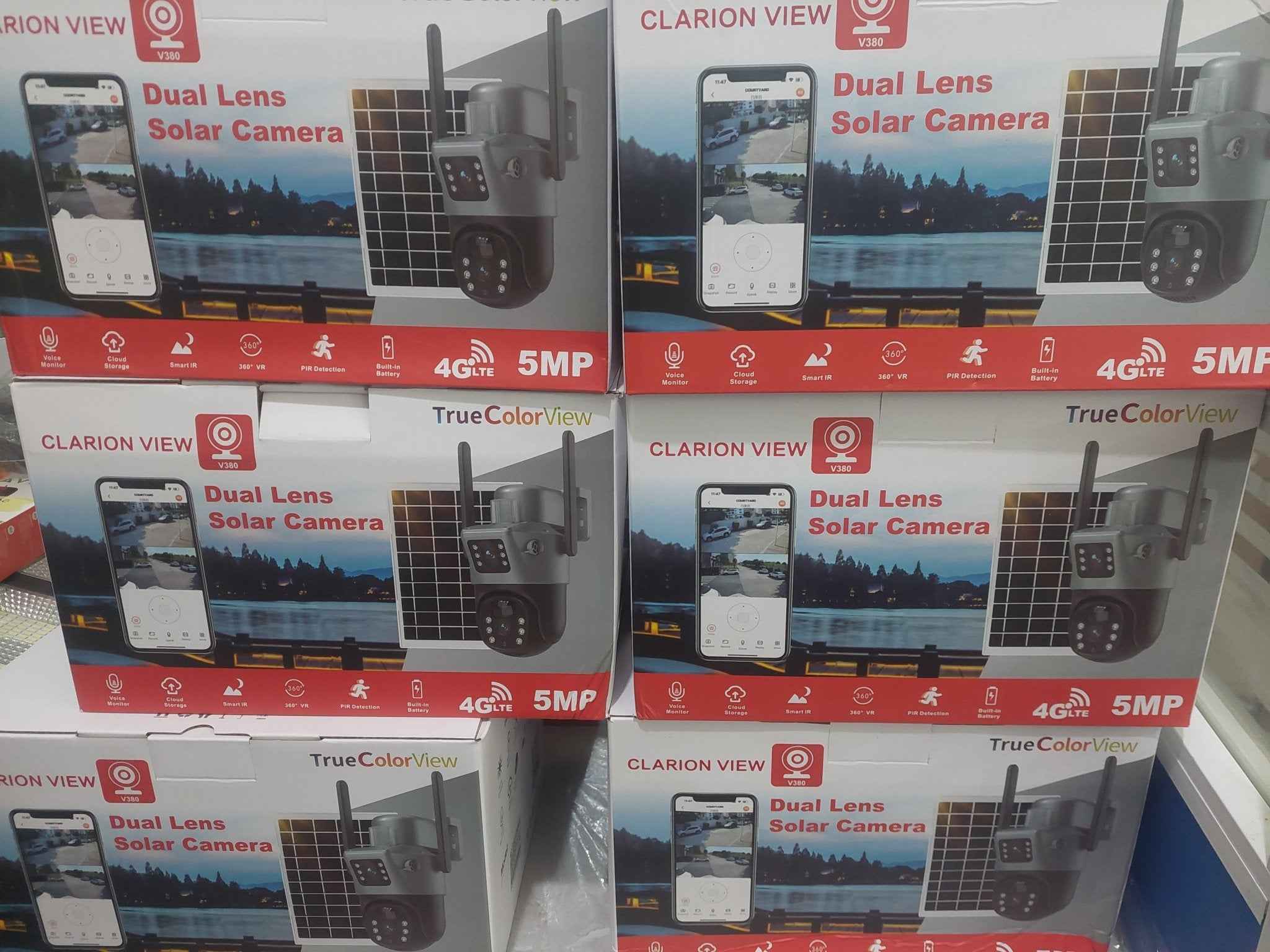 PTZ Dual Lens Solar Camera
