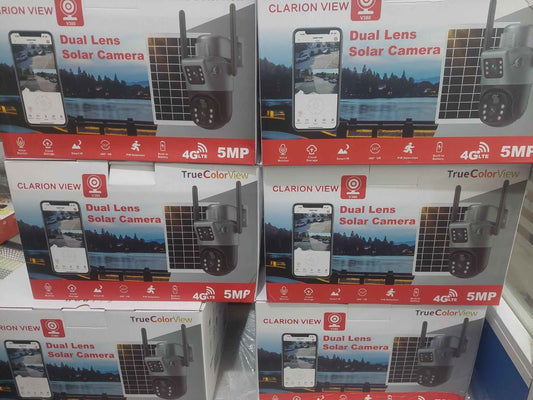 PTZ Dual Lens Solar Camera