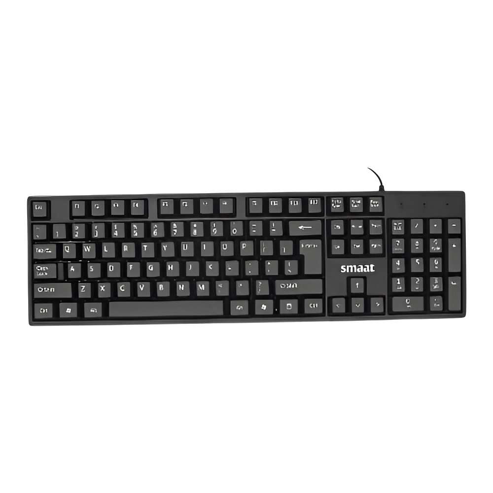 SMAAT Wired Keyboard for Seamless Typing and Enhanced Productivity - Joche