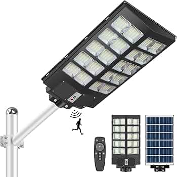 Solar Street Light Camera with Single Lens, 500W, Full Color (VU UBOX) - Joche