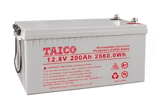 Taico Lithium Deep Cycle 32700 Solar Battery 12V 200Ah - Joche