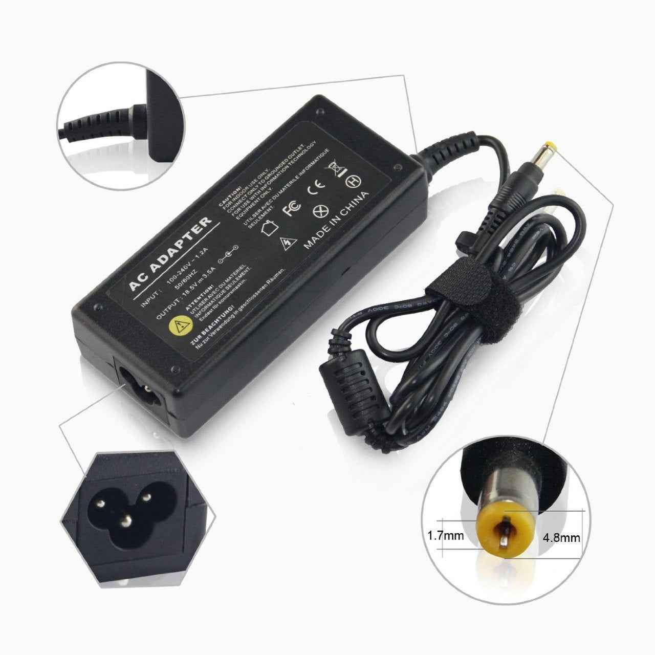 Universal Yellow Pin Charger - Joche