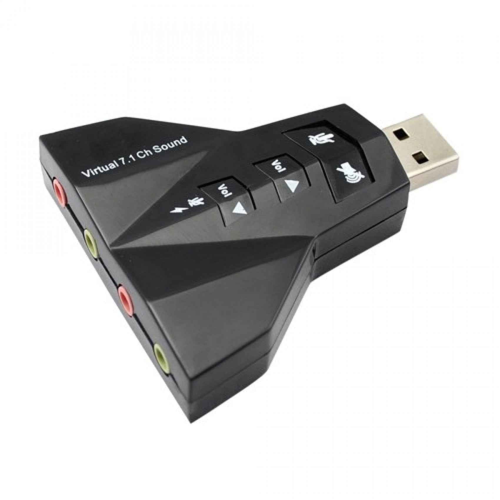 USB Sound Adapter 7.1 Channel for Enhanced Audio Experience - Joche