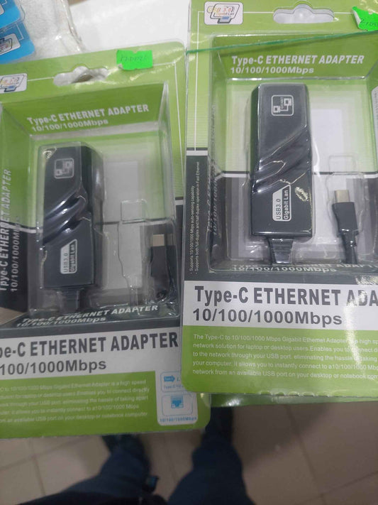 USB Type-C to Gigabit Ethernet LAN Adapter