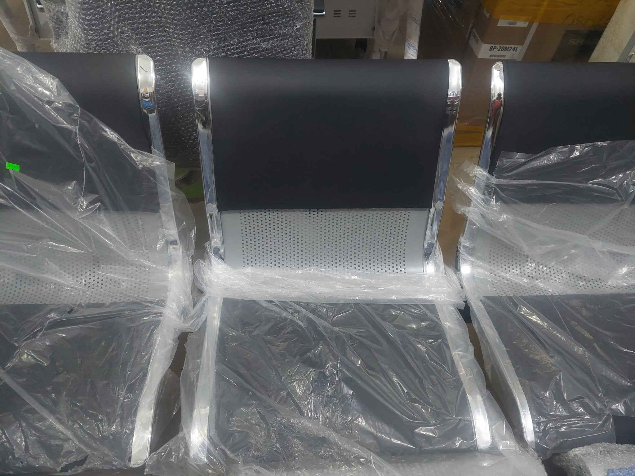 Waiting Room Chair 3 Seater metal